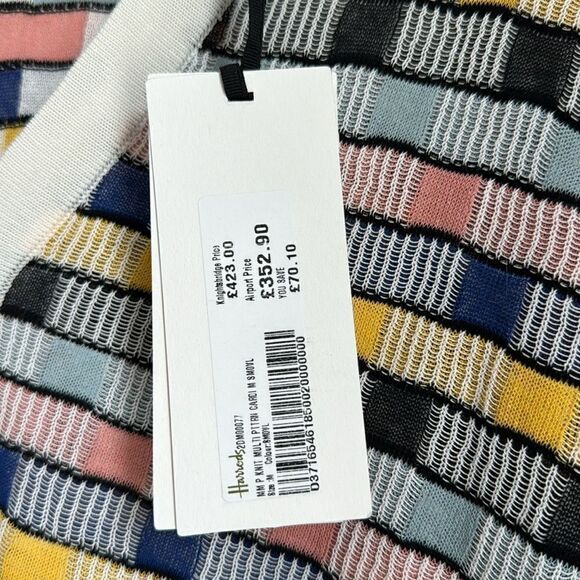 Missoni Knitted Multicolor Button Front Cardigan Sweater - M - Picture 3 of 7